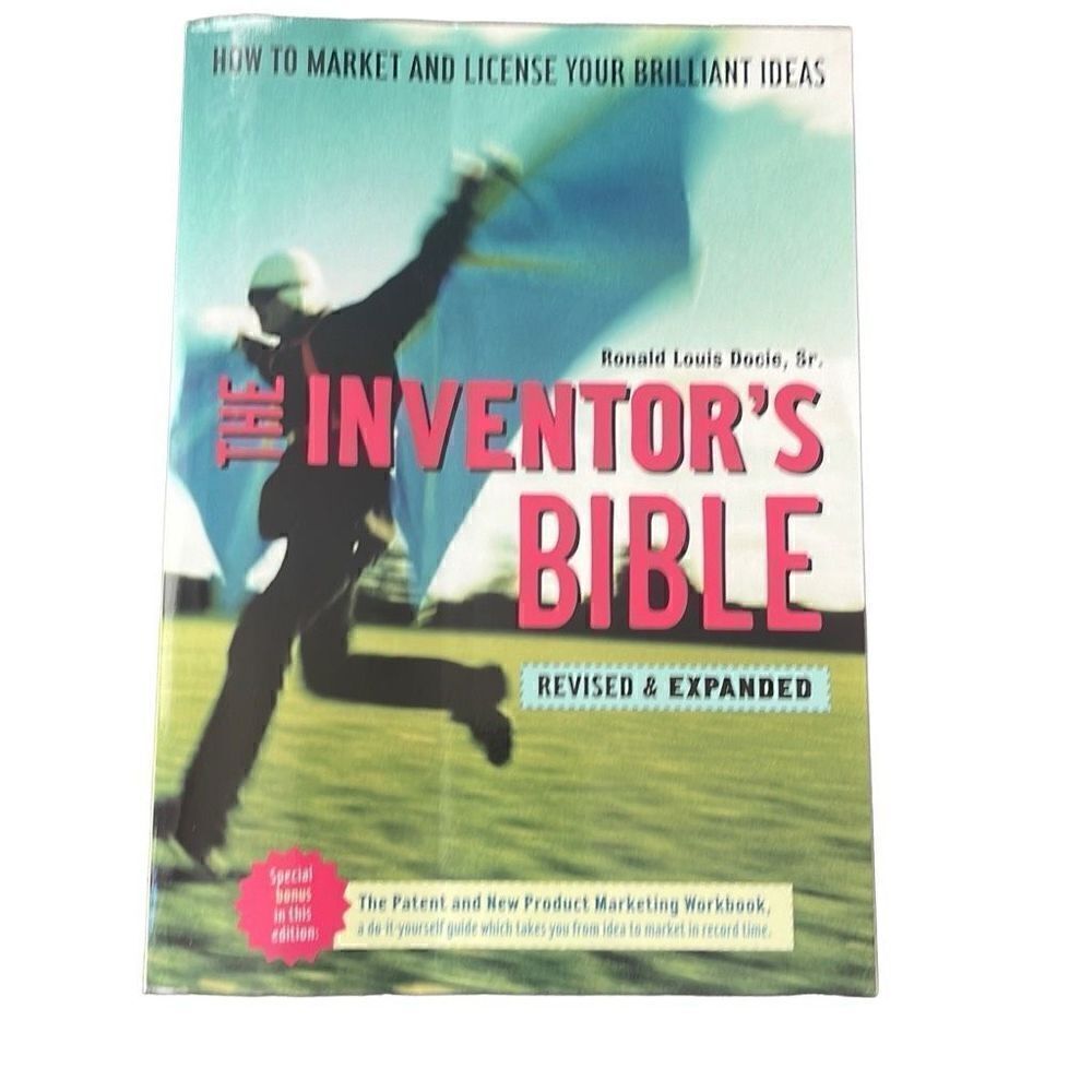 The Inventor's Bible Softcover Book by Ronald Louis Docie Sr. 2004